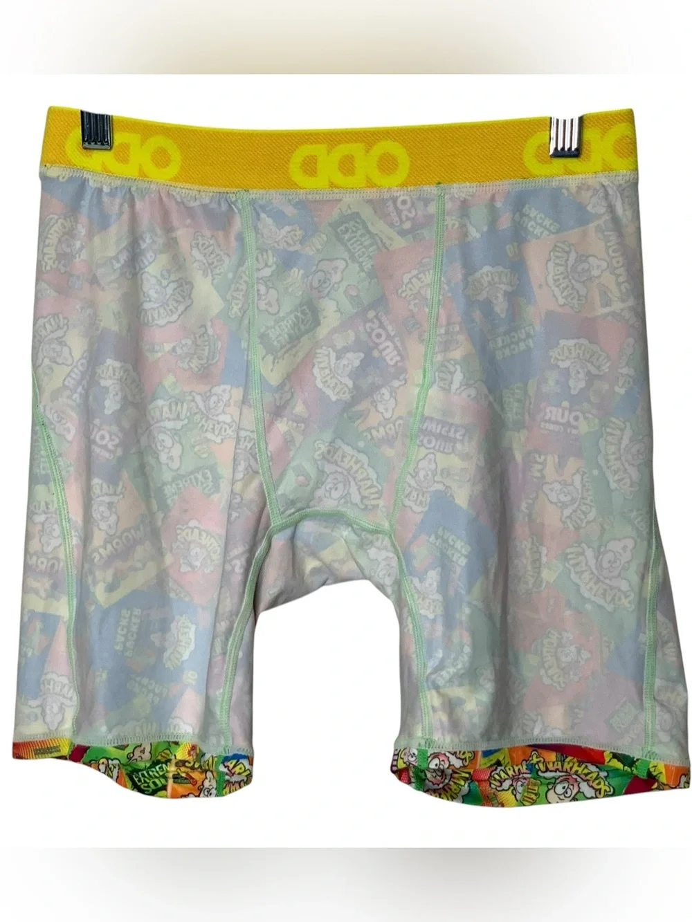 ODD NWOT Boxer Briefs Extreme Sour Warheads Candy Graphic Size S Novelty Print